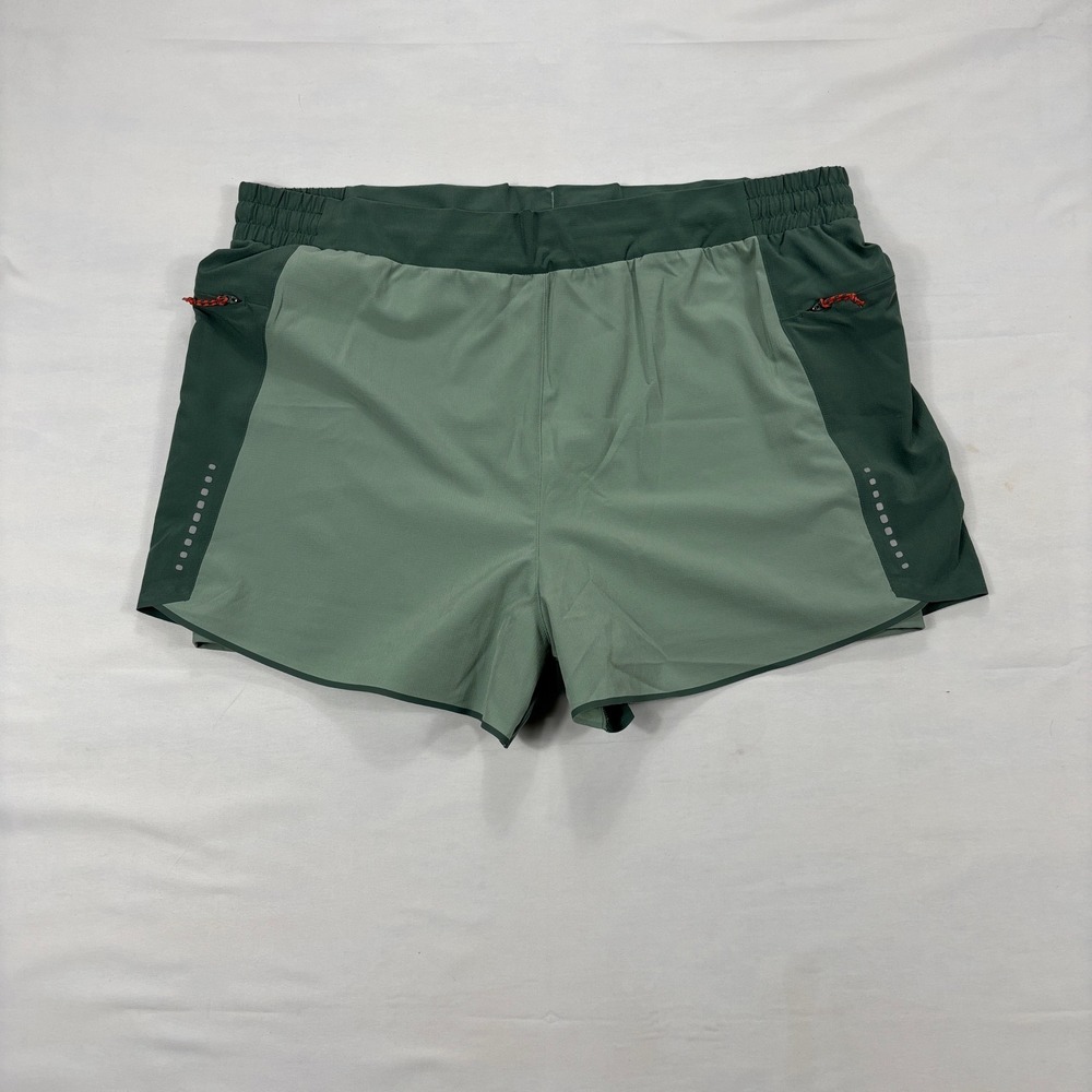 Alaskan Hardgear by Duluth Trading Co Lined Running‎ Athletic Shorts XL Green
